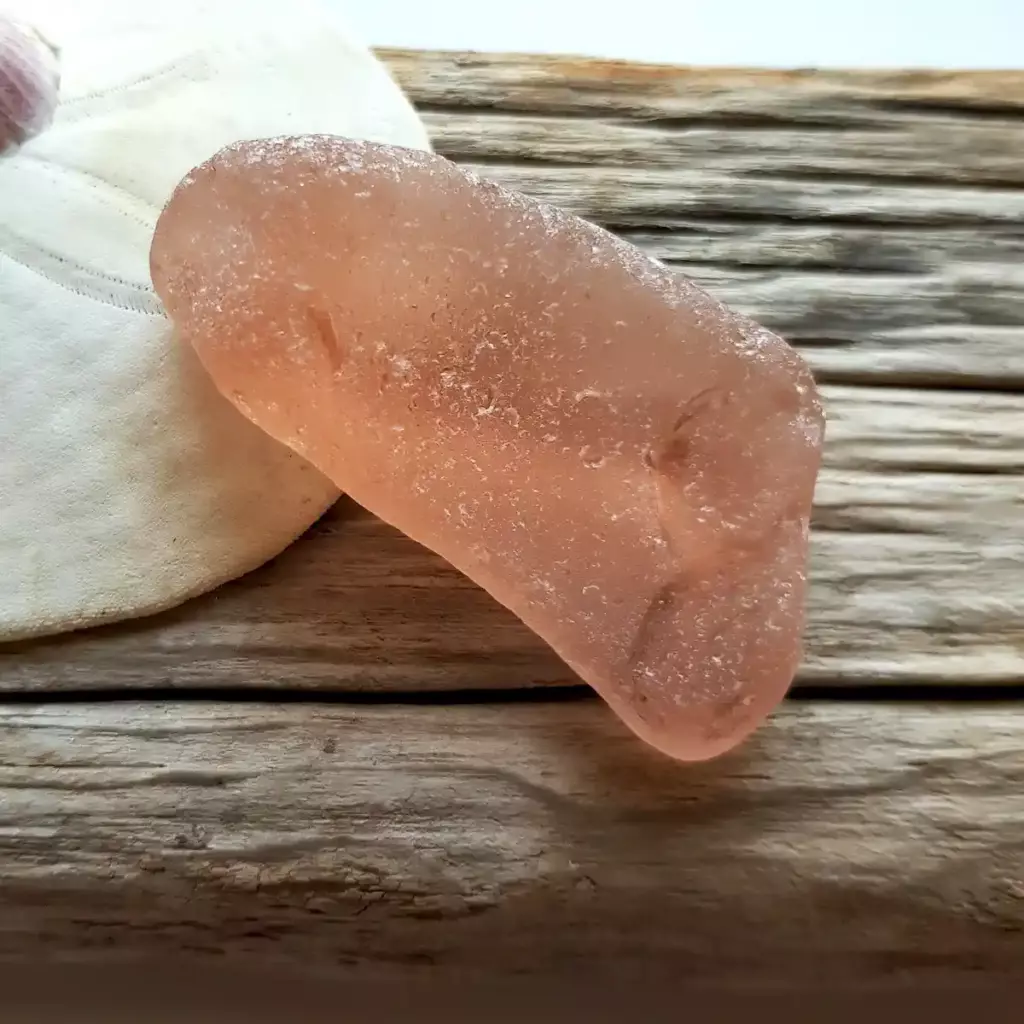 Extra large Pink Sea Glass - Japan Sea glass