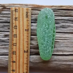 Extra Large Green Sea Glass