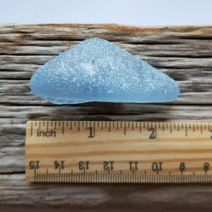 Extra Large Cornflower Blue Sea Glass