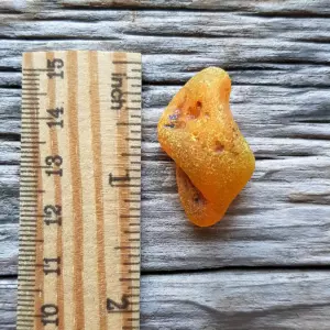 Bright Yellow Sea Glass