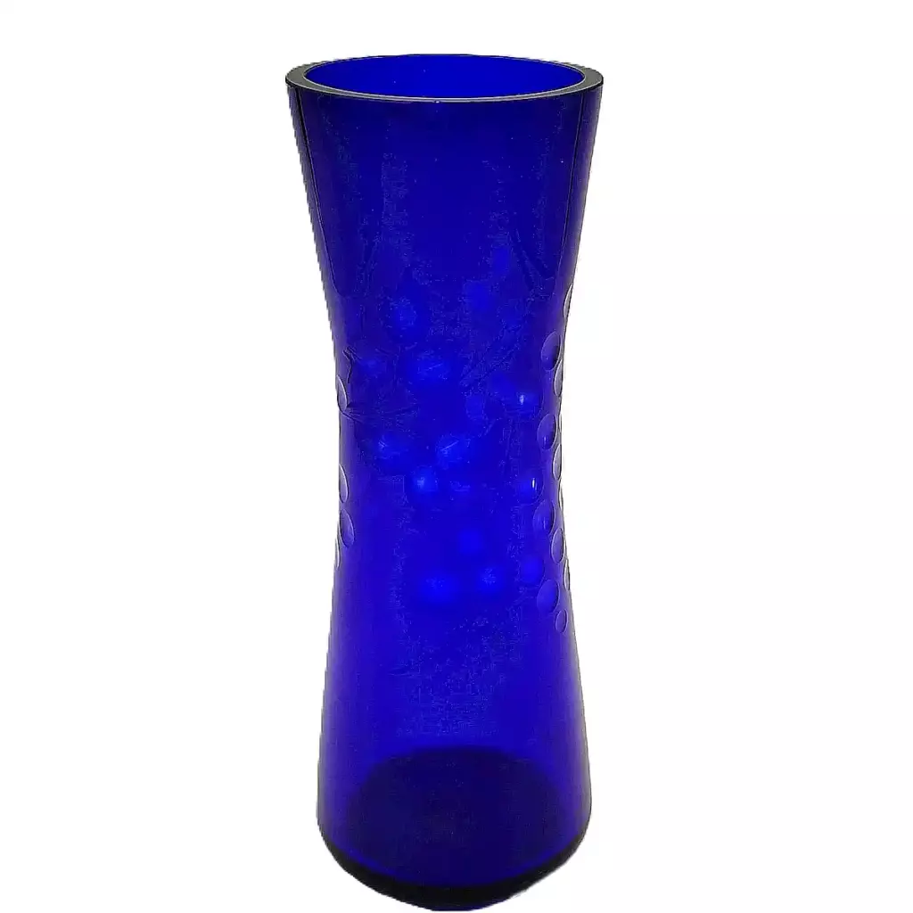 Cobalt blue vintage vase