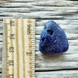Multi-Layered Cobalt Blue Sea Glass