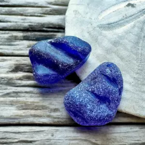 cobalt blue sea glass